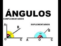 Ângulos complementares, suplementares, verticais e adjacentes - Série 6 - Questionário