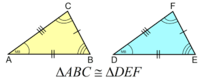 congruent triangles sss sas and asa - Class 8 - Quizizz