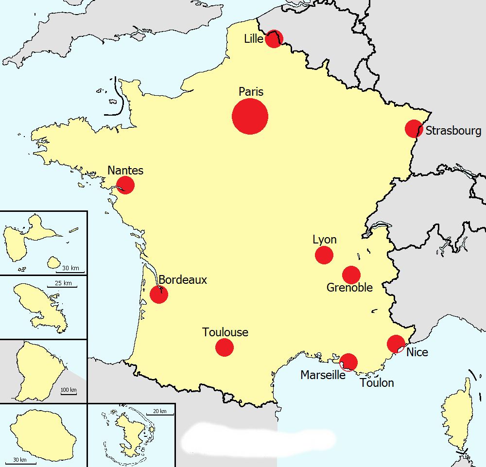 Les Dix Plus Grandes Villes Françaises Quizizz 1668