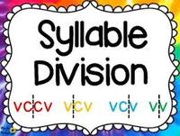 Recognizing Syllables Flashcards - Quizizz