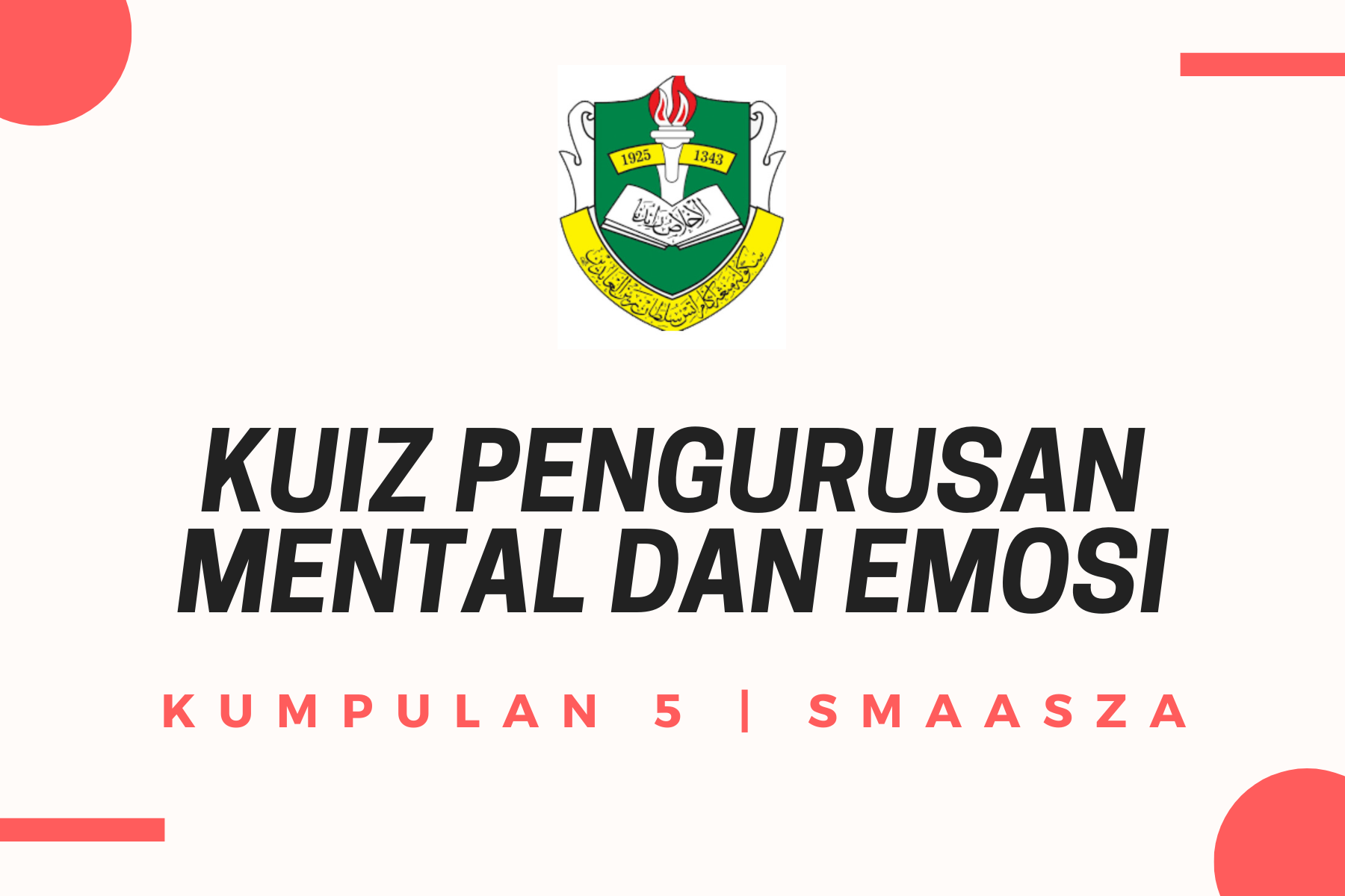 Emosi - Kelas 9 - Kuis