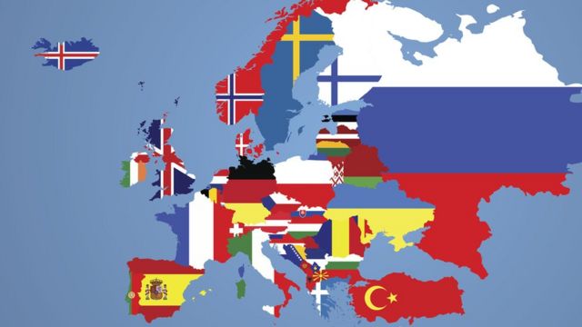 paises en europa Tarjetas didácticas - Quizizz