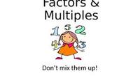 Factors and Multiples - Year 4 - Quizizz