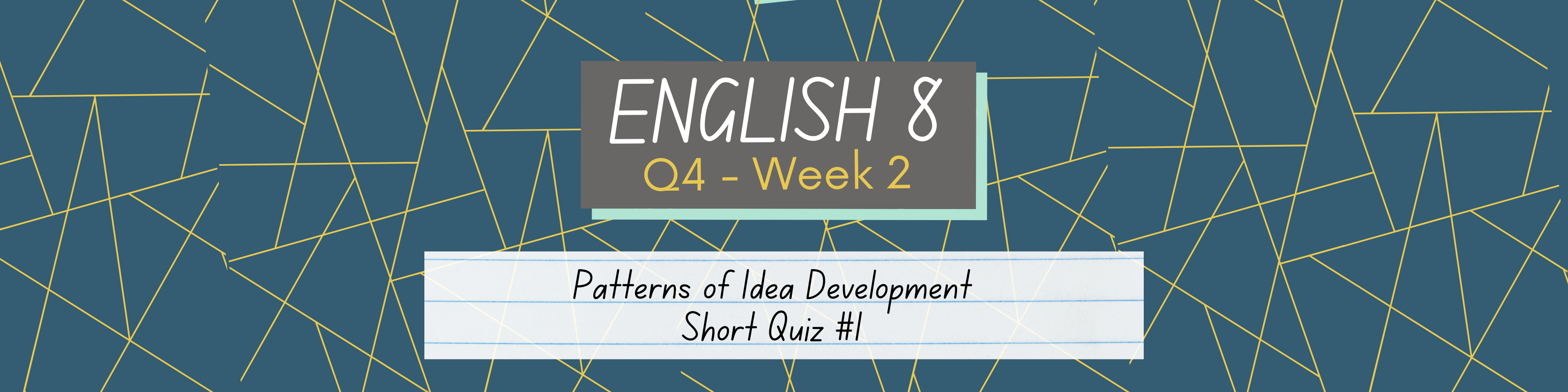 Patterns Of Idea Development 463 Plays Quizizz