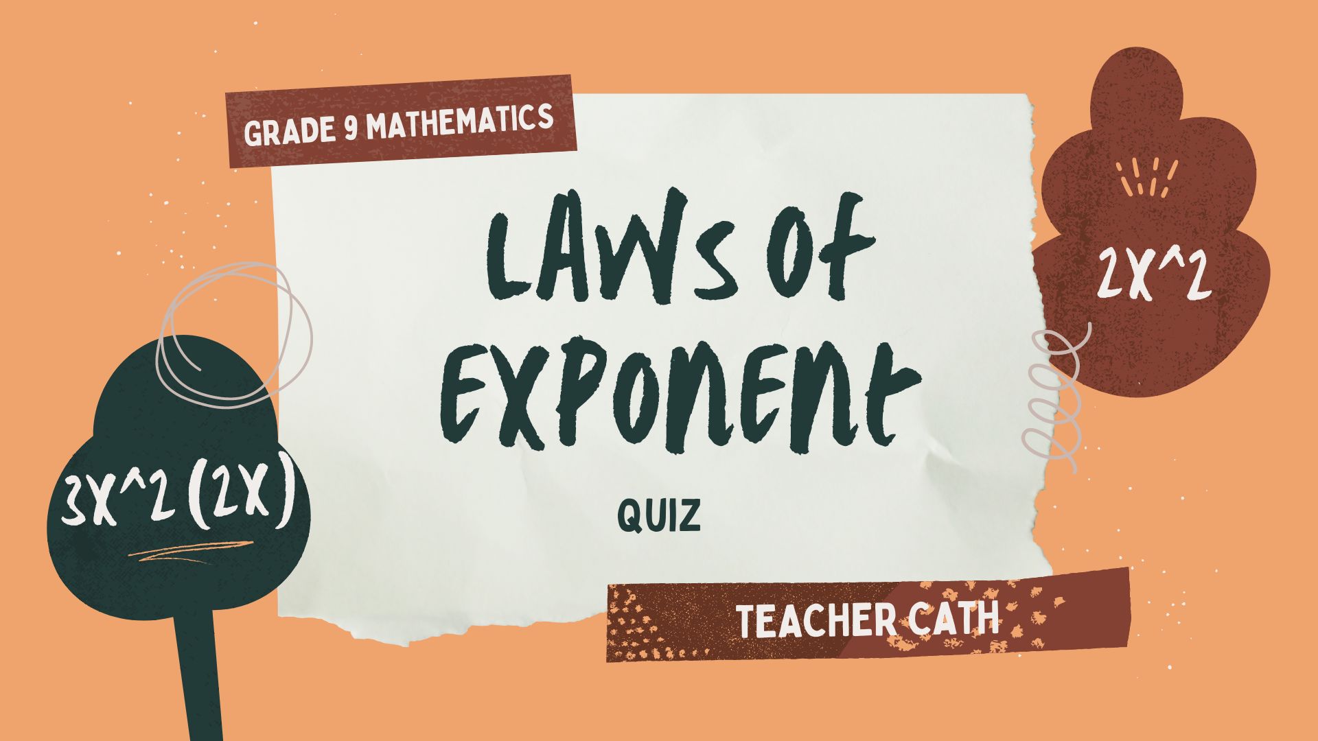 Laws Of Exponent Problems & Answers For Quizzes And Worksheets - Quizizz