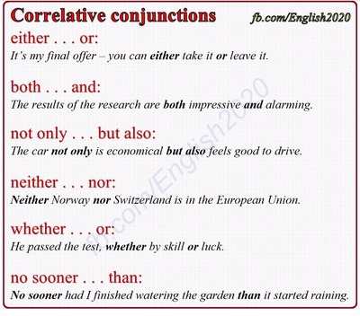 Correlative Conjunctions Quizizz