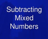 Subtracting Mixed Numbers - Year 4 - Quizizz