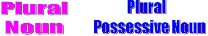 Plural Possessives - Year 7 - Quizizz