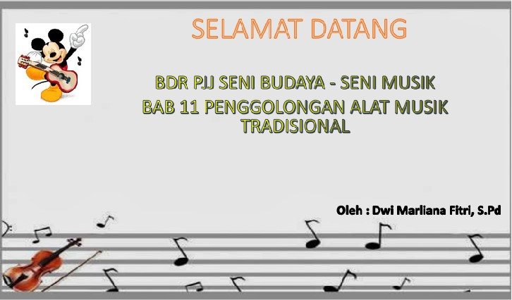 UH-1 Seni Musik KD 3.3 | 54 Memainkan | Quizizz