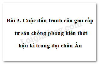 lịch sử châu Âu - Lớp 7 - Quizizz