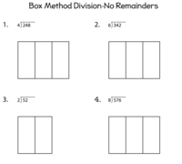 box method division no remainders mathematics quizizz