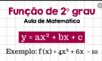 Quadrático - Série 9 - Questionário