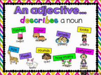 Adjectives - Grade 1 - Quizizz