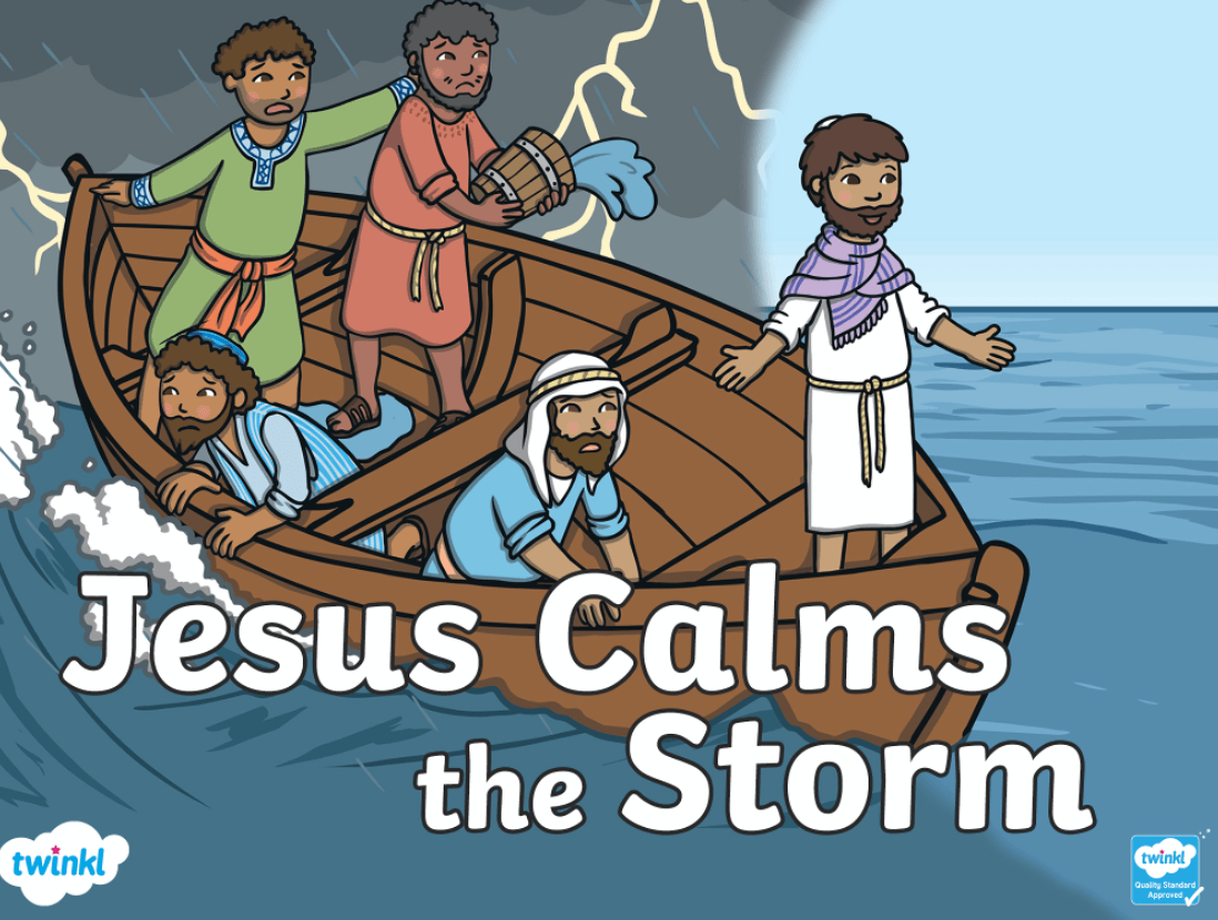 Jesus Calms the storm 