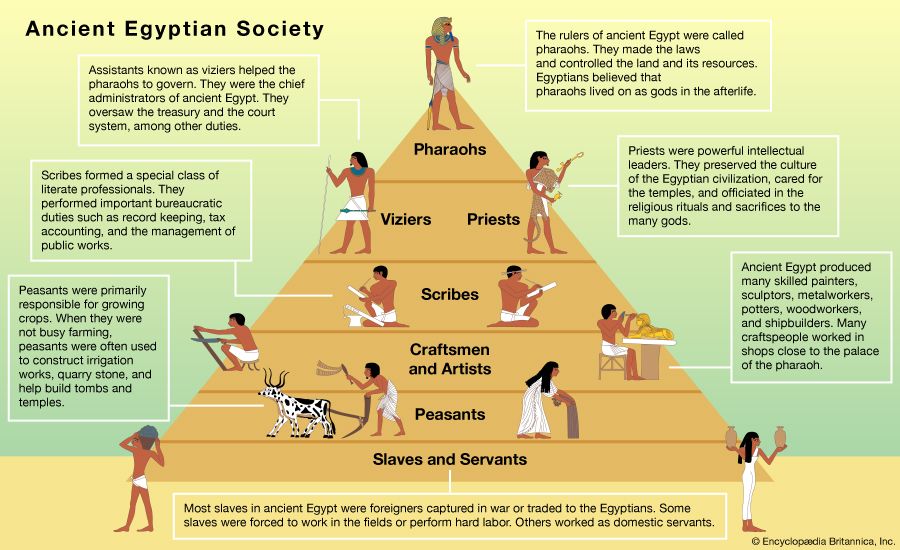 Ancient Egyptian Social Hierarchy | Quizizz