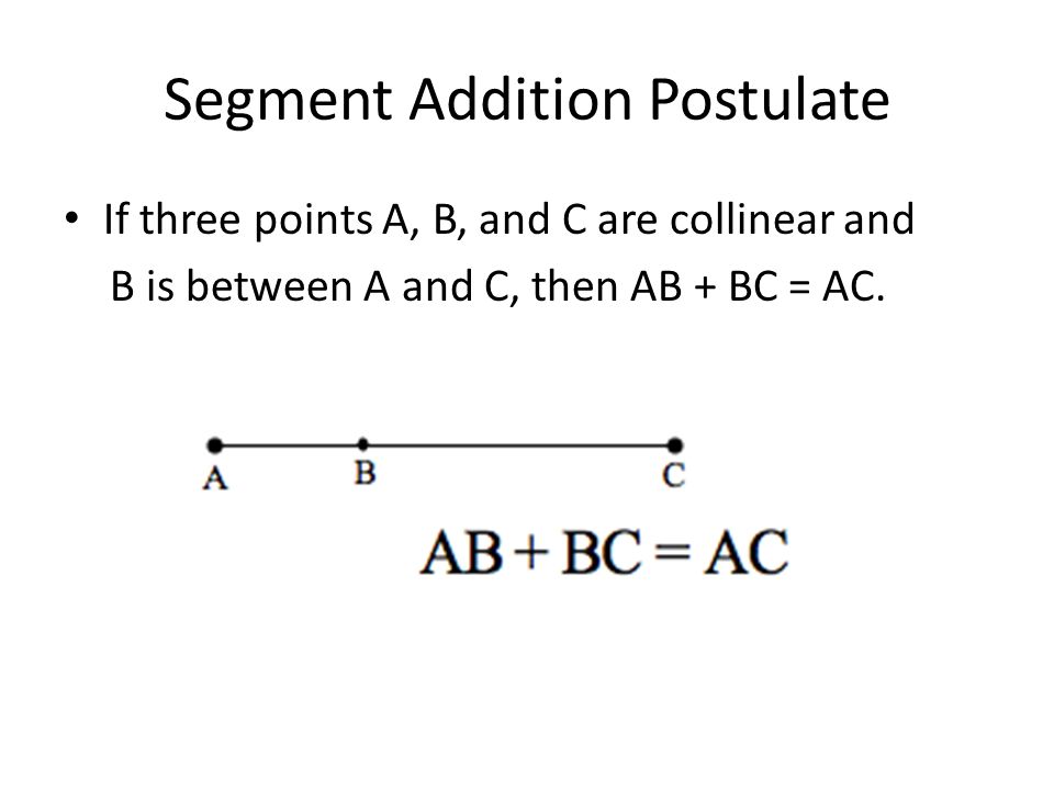 Line Segments & Addition Postulate | Algebra I - Quizizz