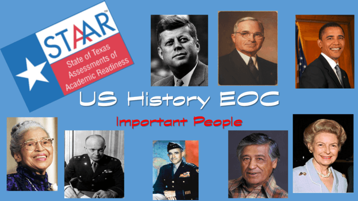 Important people in us history