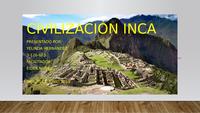 civilización inca - Grado 8 - Quizizz