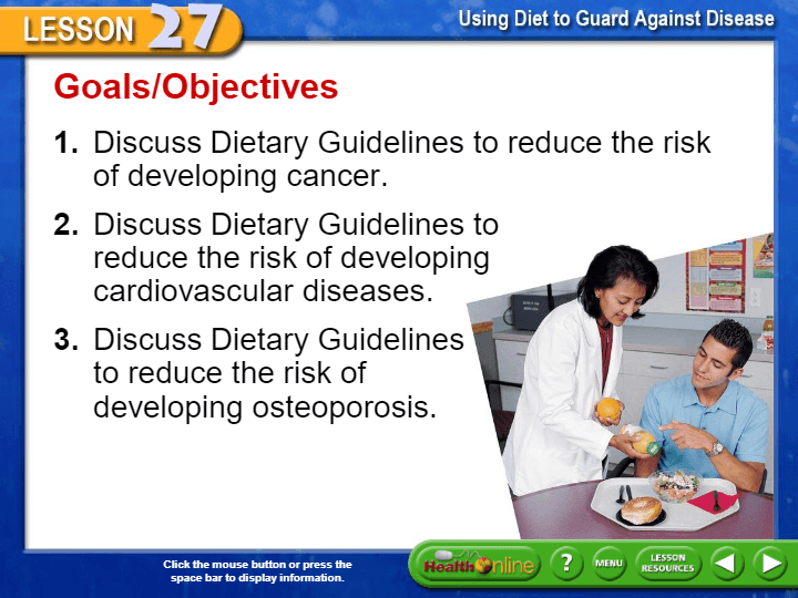 Lesson 27 Using Diet to Guard Against Disease Quizizz