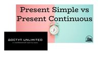 Present Simple vs Present Continuous