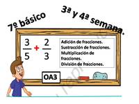 fracciones - Grado 7 - Quizizz