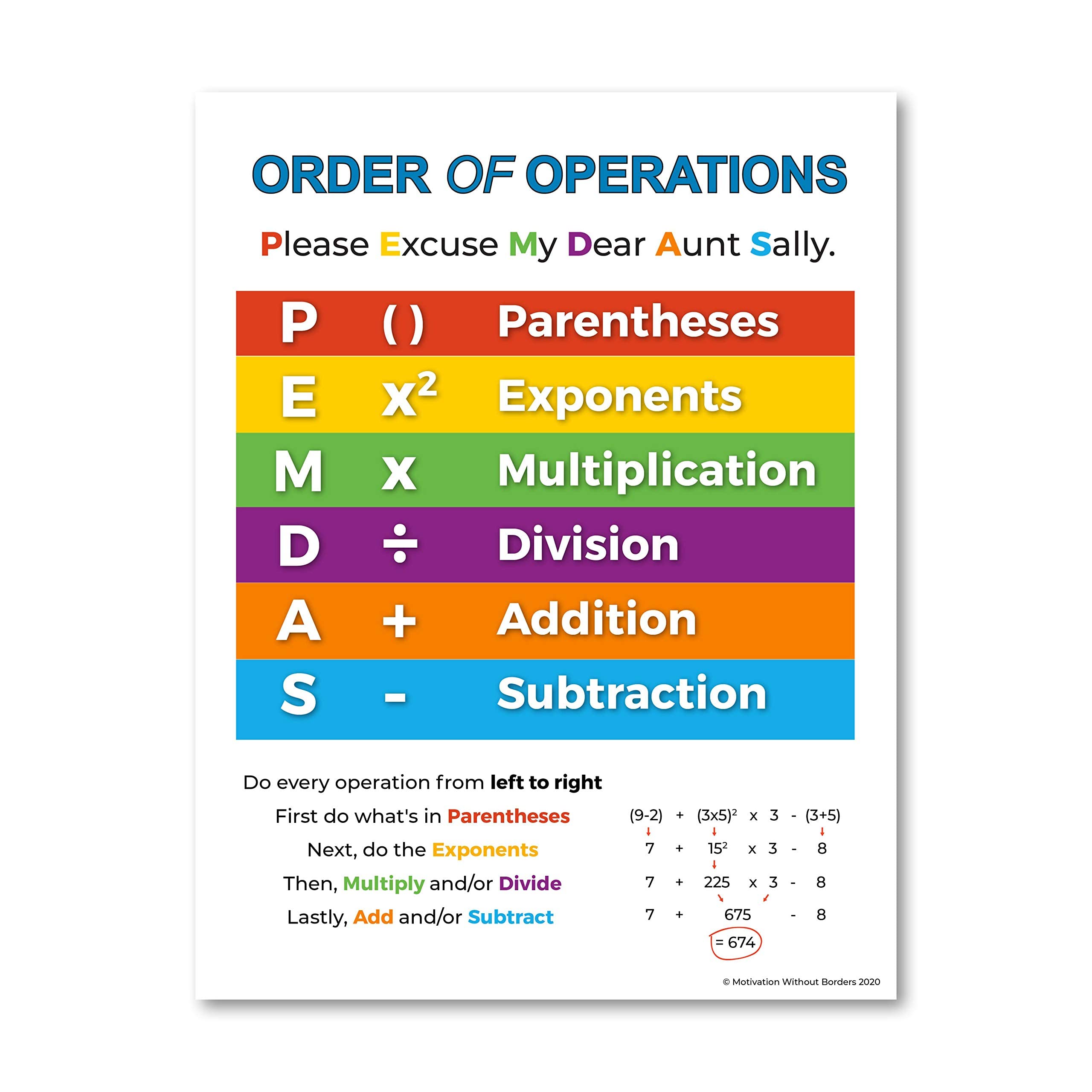 Orden de operaciones - Grado 7 - Quizizz