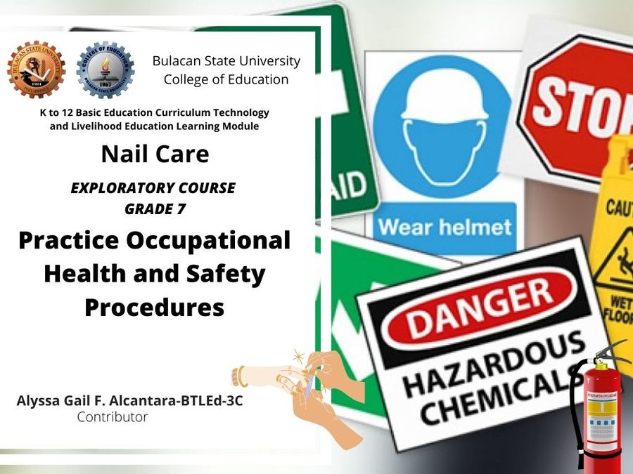 safety policies and procedures assignment quizlet