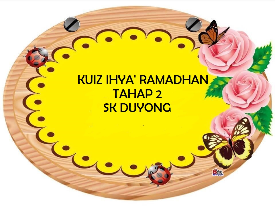 Kuiz ramadhan tahap 2