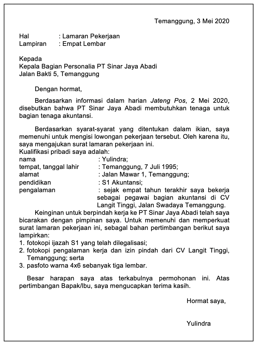 Surat I - Kelas 12 - Kuis