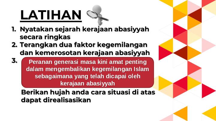 Faktor kegemilangan kerajaan abbasiyah