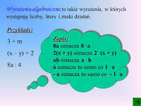 modelowanie algebraiczne Fiszki - Quizizz