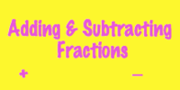 Adding and Subtracting Fractions - Year 8 - Quizizz