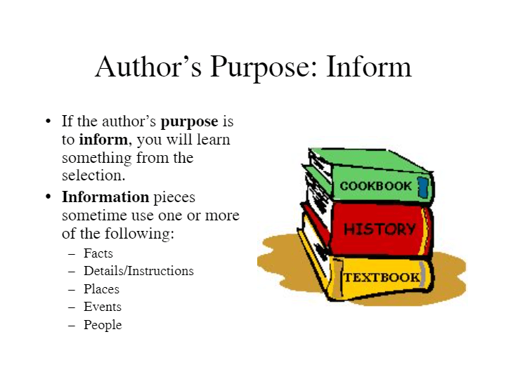Author's Purpose PPT