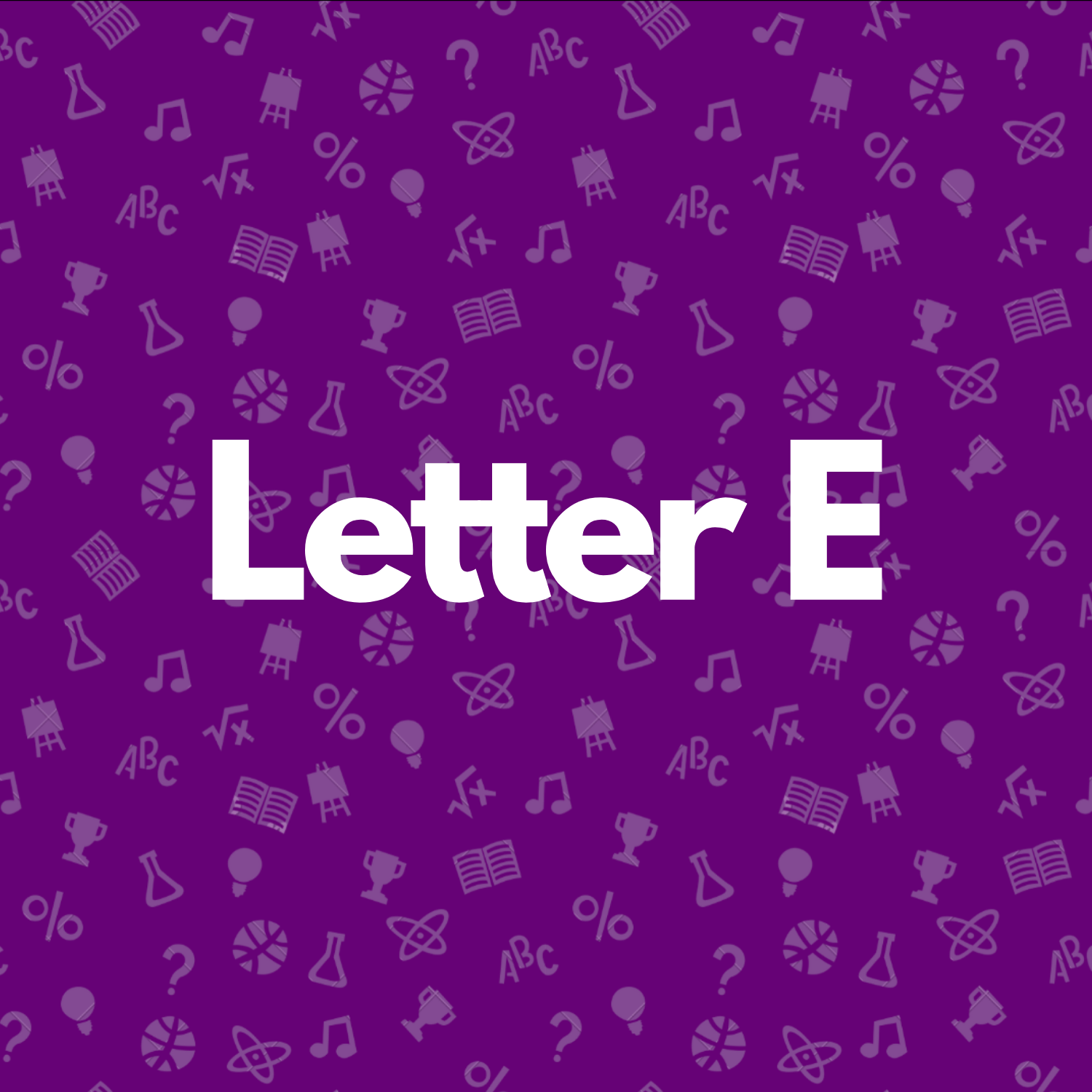 The Letter E Flashcards - Quizizz