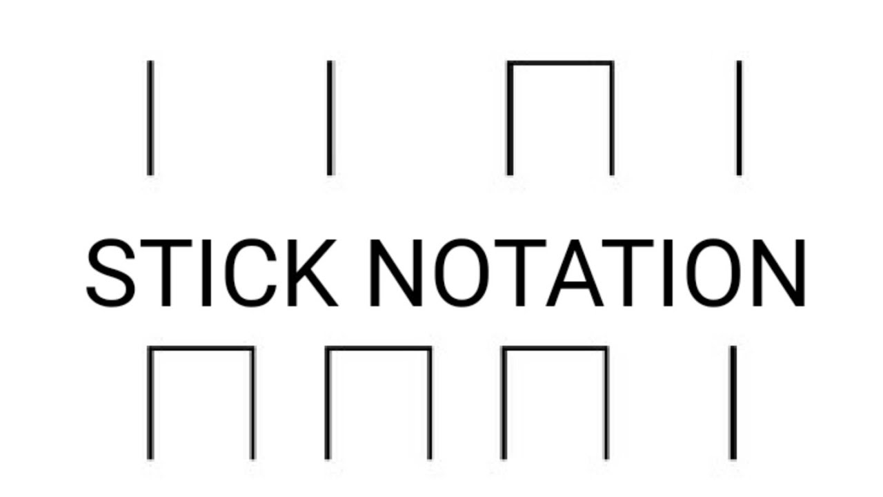 Stick Notations In Rhythmic Patterns Questions Answers For Quizzes 