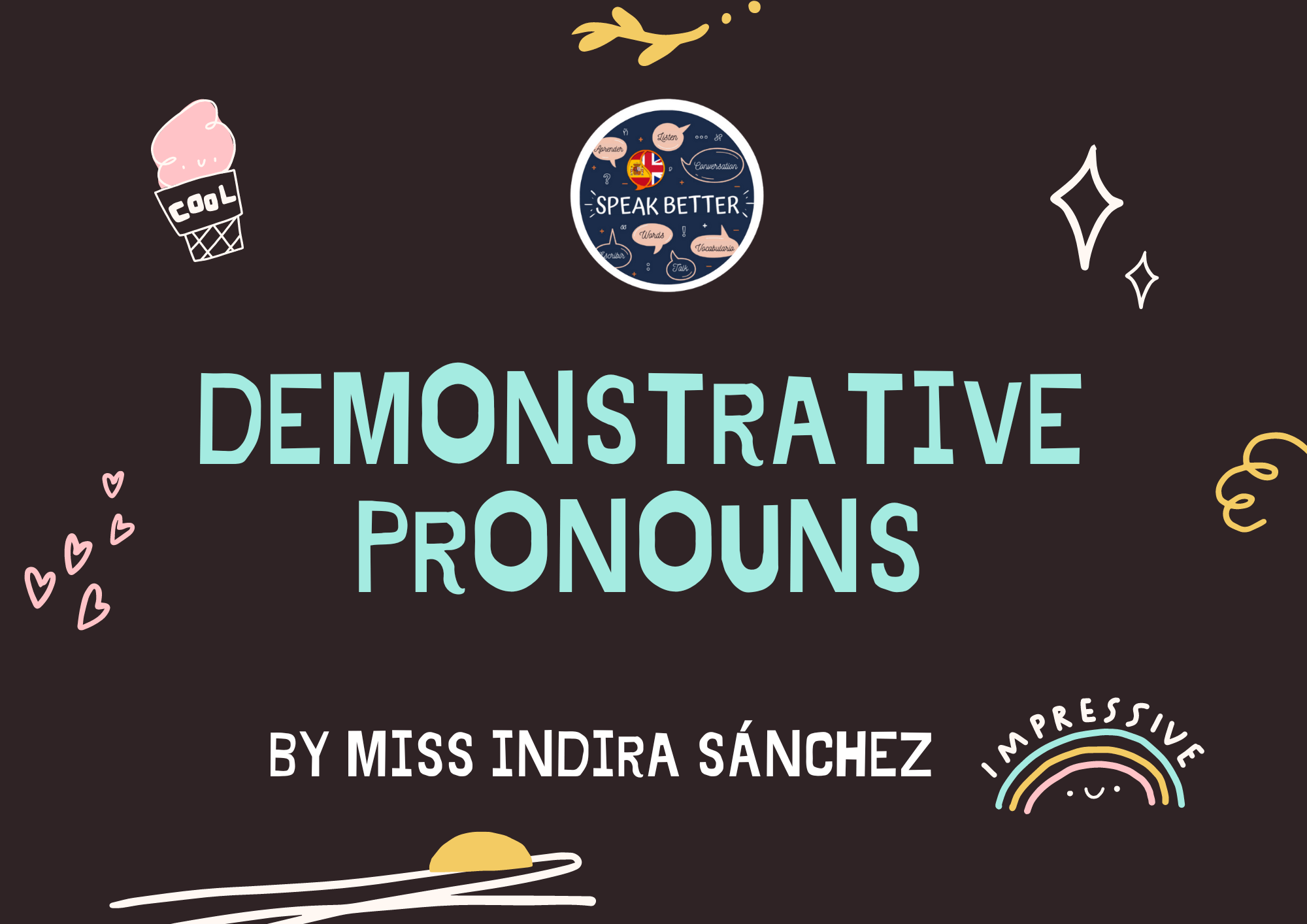 Demonstrative Pronouns Flashcards - Quizizz