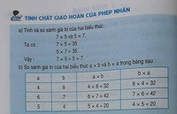 Tính chất giao hoán của phép nhân - Lớp 4 - Quizizz