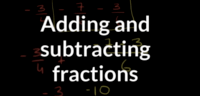 Subtracting Fractions Flashcards - Quizizz