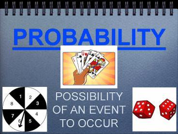 Probability of Compound Events - Year 10 - Quizizz