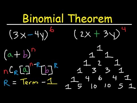 binomial theorem - Grade 12 - Quizizz