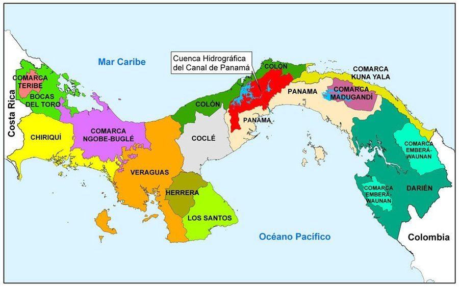 Geografía de la Republica de Panamá - Quizizz