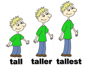 Tall,taller the tallest | Quizizz