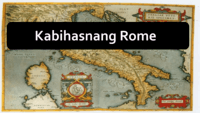 Kabihasnan sa Roma