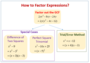 Factoring Expressions