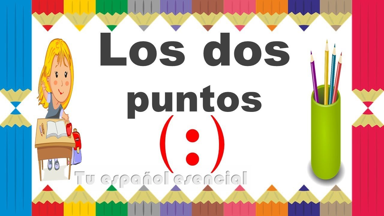 EL PUNTO Y LOS DOS PUNTOS | Education - Quizizz