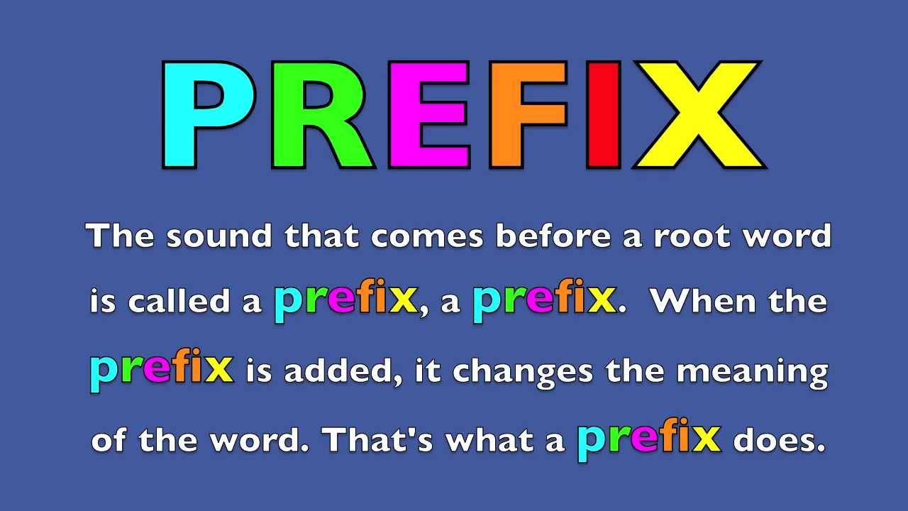 Prefixes - Class 5 - Quizizz