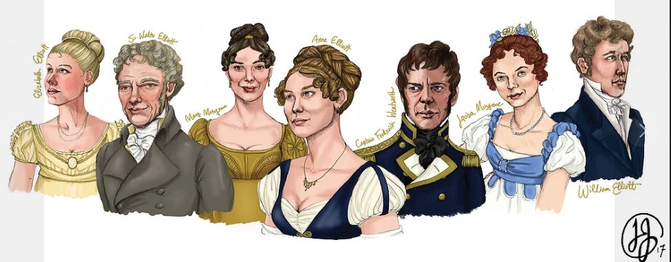 Characters Persuasion Jane Austen | Quizizz