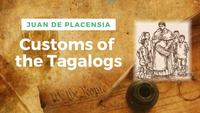 Customs of Tagalogs