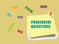 Possessive Pronouns Flashcards - Quizizz