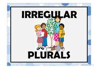Formas plurales irregulares - Grado 7 - Quizizz